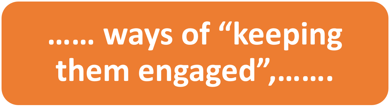 Keep Engaged Block